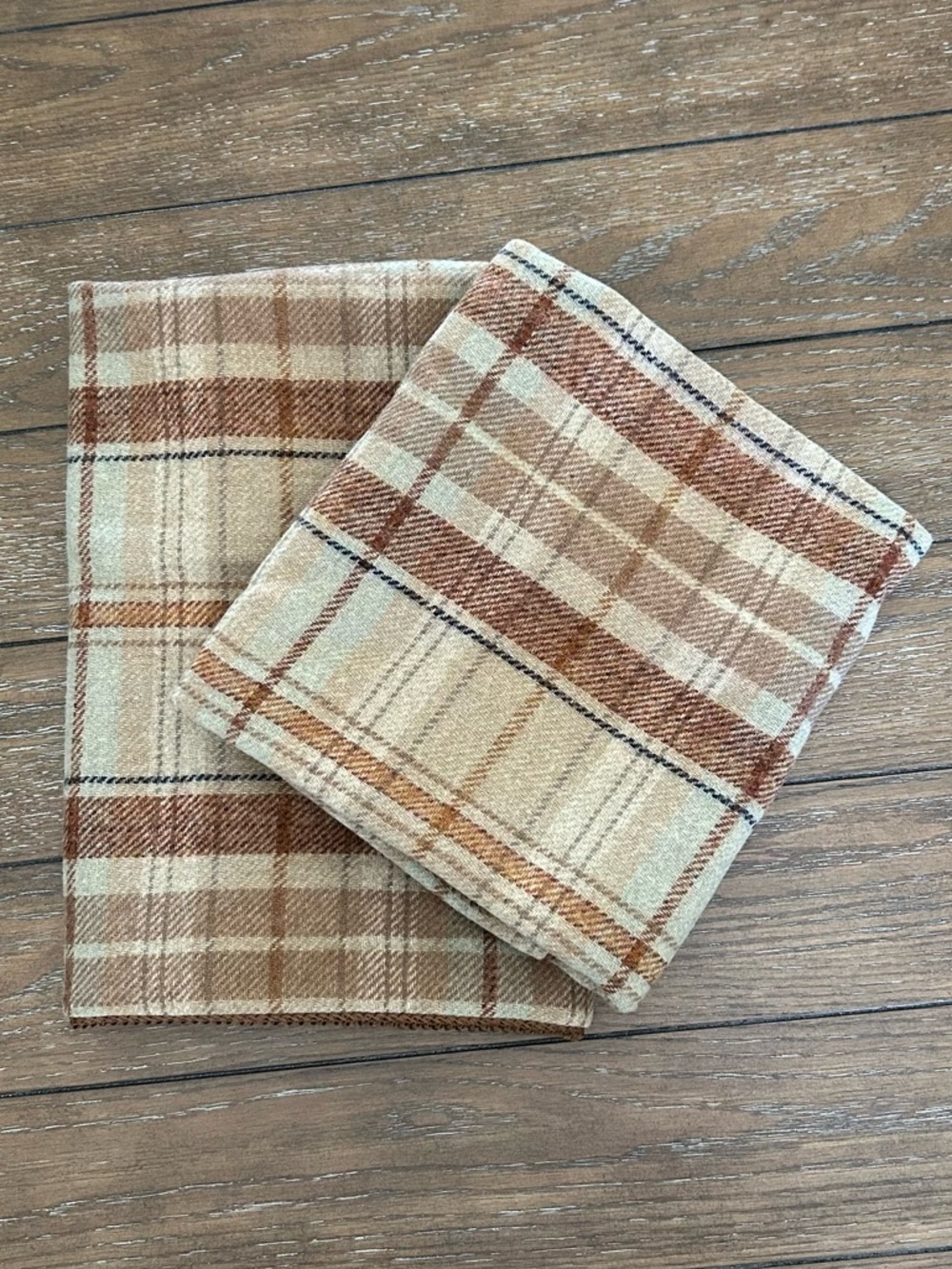 VTG Ethan Allen Tartan Plaid Wool Cotton Euro Sham Set of 2  25x25 Made in USA - Picture 11 of 11